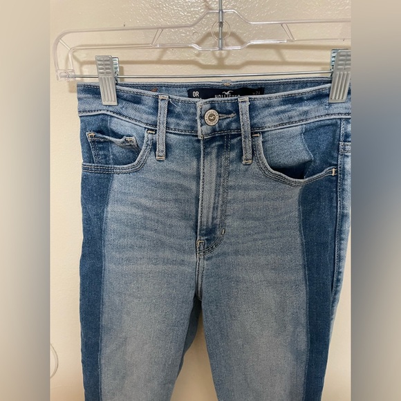 ✨Women’s Hollister Jeans Ultra Hi Rise Skinny Ankle Size 0R - Picture 3 of 9